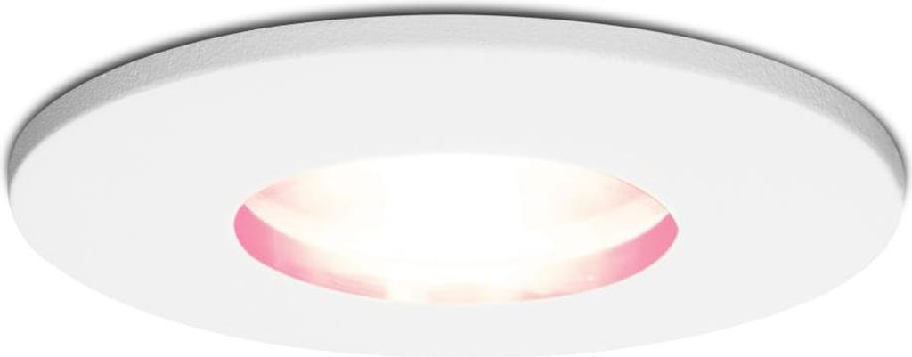hoftronicsmart LED Einbaustrahler 5,5W RGBWW GU10 IP44 Weiß