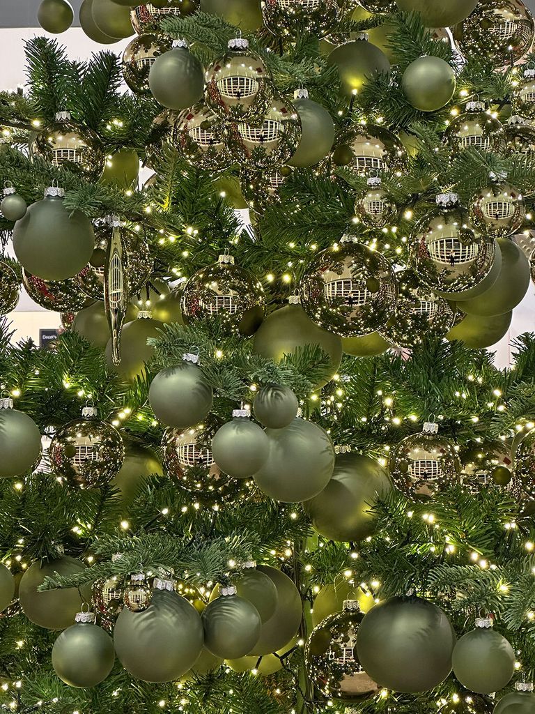 Weihnachtskugeln Glas 10cm mundgeblasen 4er Box