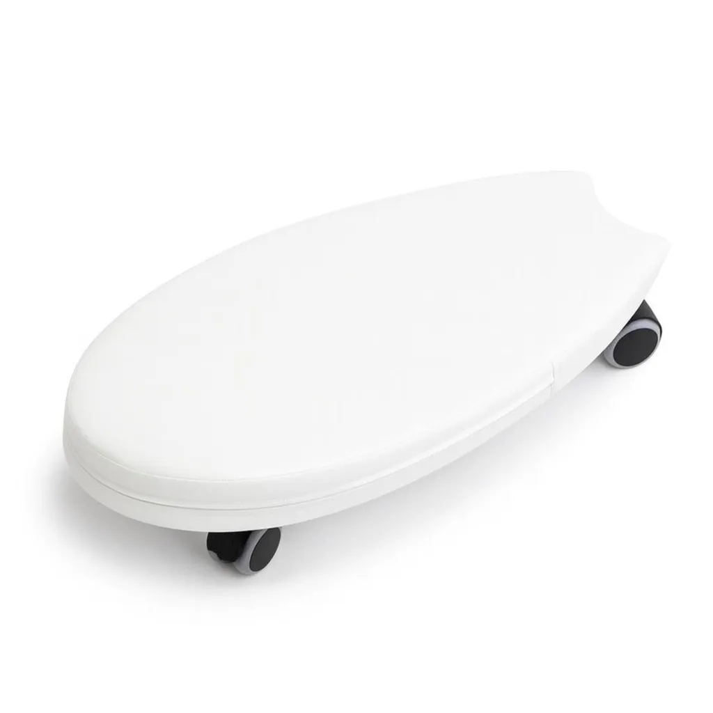 Porteur Souple Enfant avec Roues Silencieuses 55x25cm - Surf Blanc