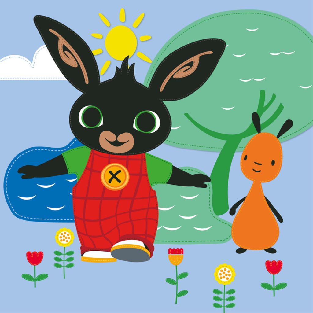 Magic Towel Bunny Bing and Flop 30x30 cm Wählen Sie eine Packung mit: 36 Stück