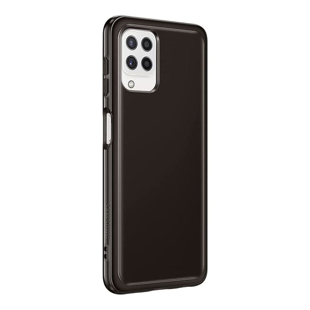 Samsung Soft Clear Cover Galaxy A22 (LTE), black Produktbild 