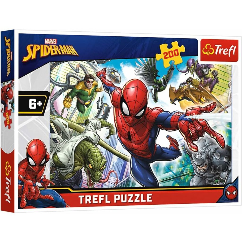TREFL Puzzle 200 Nato eroe Spiderman 13235 Immagine del prodotto 