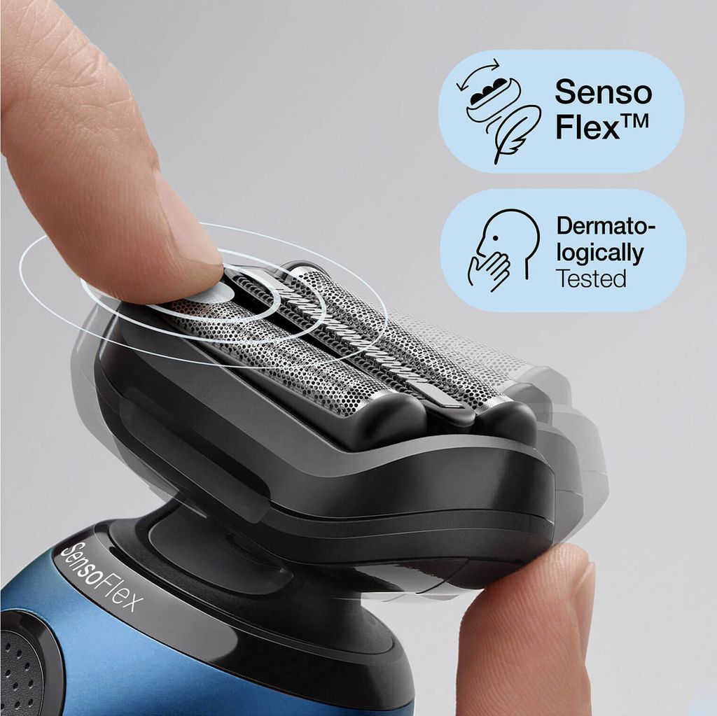 Braun Series 6 61-B1500s Elektrorasierer mit Barttrimmer Produktbild 2