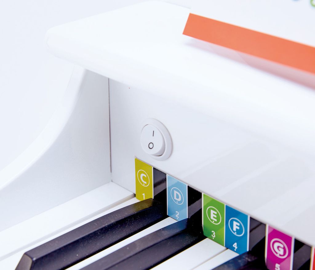 Hape Deluxe Spielzeugklavier Weiß E0338 Produktbild 13