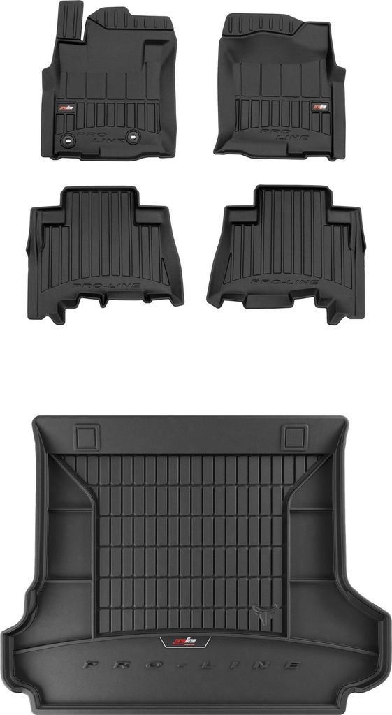 FROGUM 3D Gummimatten und Kofferraummatte für Toyota Land Cruiser J150
