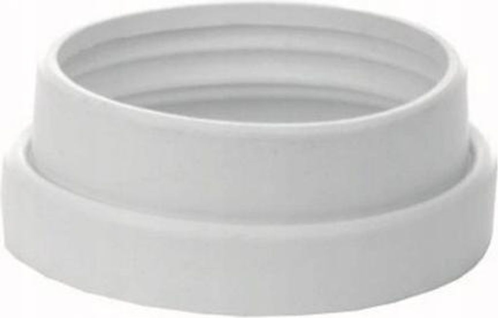 PVC-Gummi-Reduzierstück 110/100, weiß, für interne Abwässer
