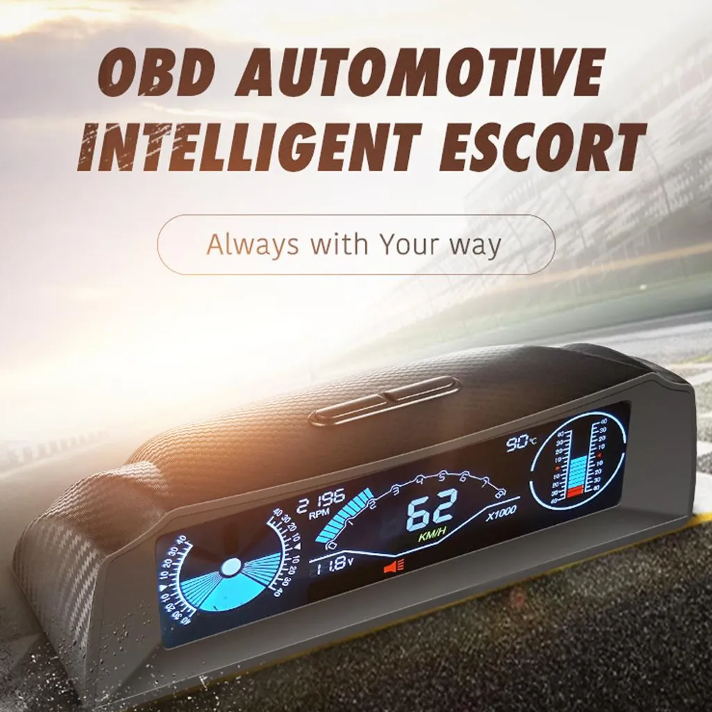 Compteur de vitesse HUD pour voiture et SUV, idéal pour le tout-terrain