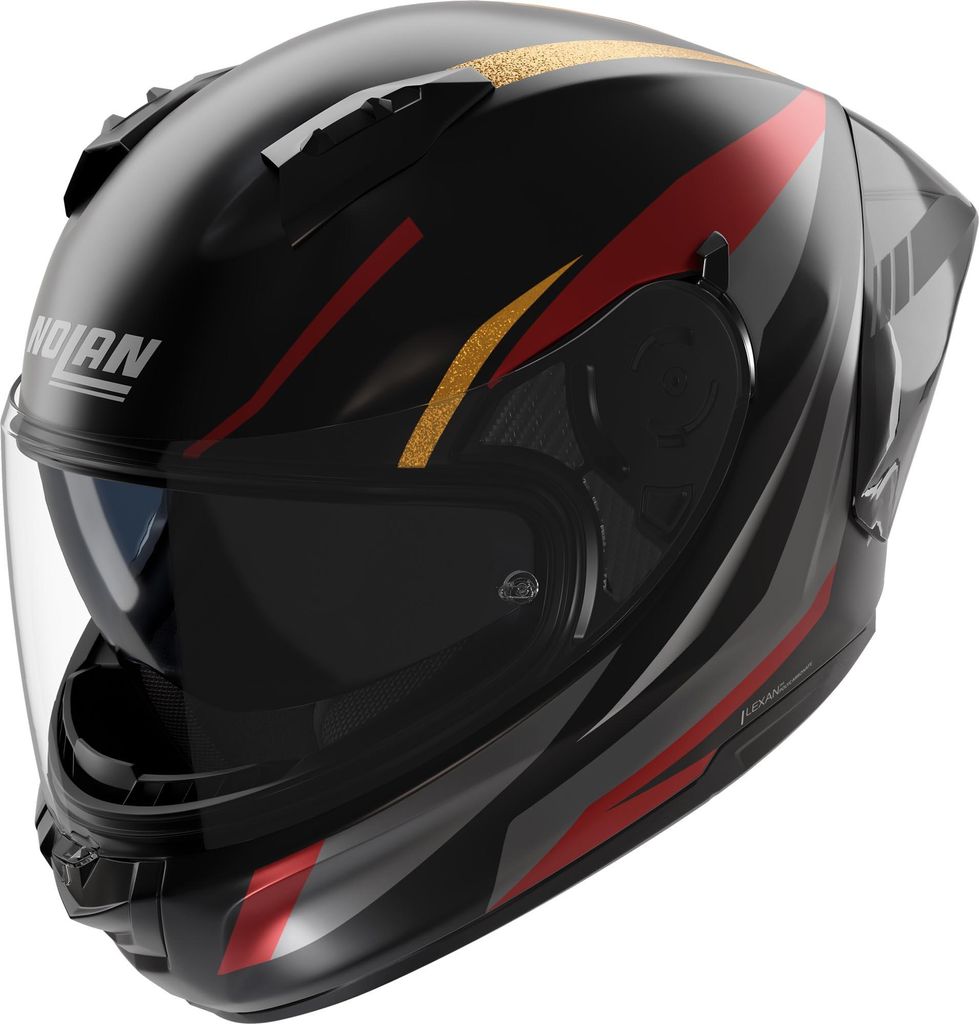 Nolan N60-6 Sport Lesmo Helm, schwarz/grau/rot, XL (62)