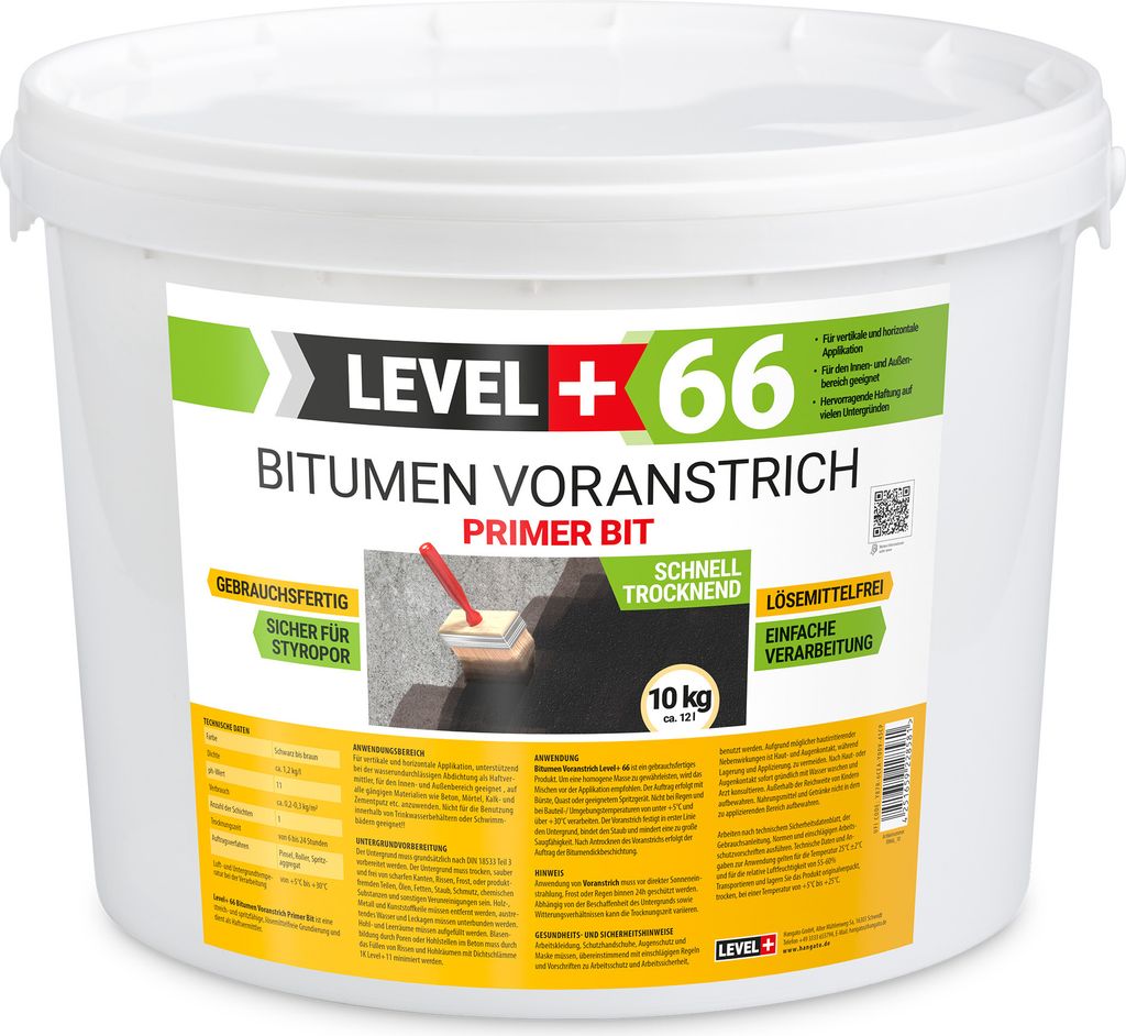 Bitume Primer adesivo 10 kg Primer Bitume Fondamenta Immagine del prodotto 