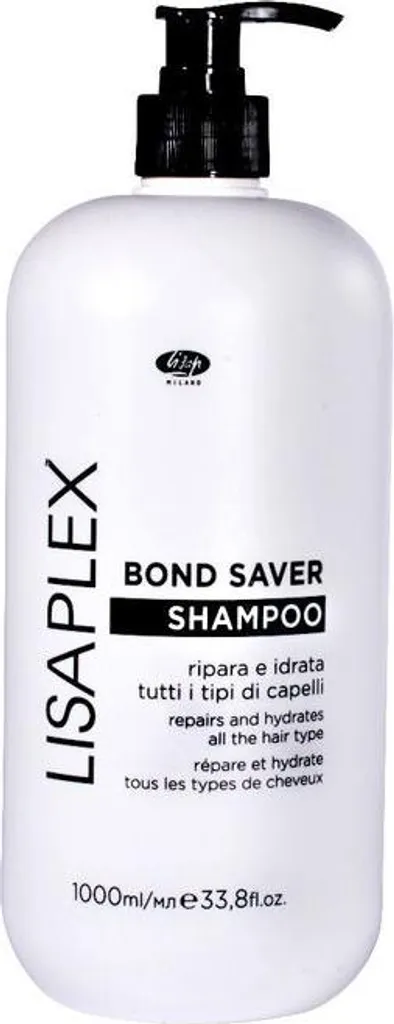 Shampooing Reconstructeur Lisaplex Bond Saver 1L pour Cheveux Abîmés