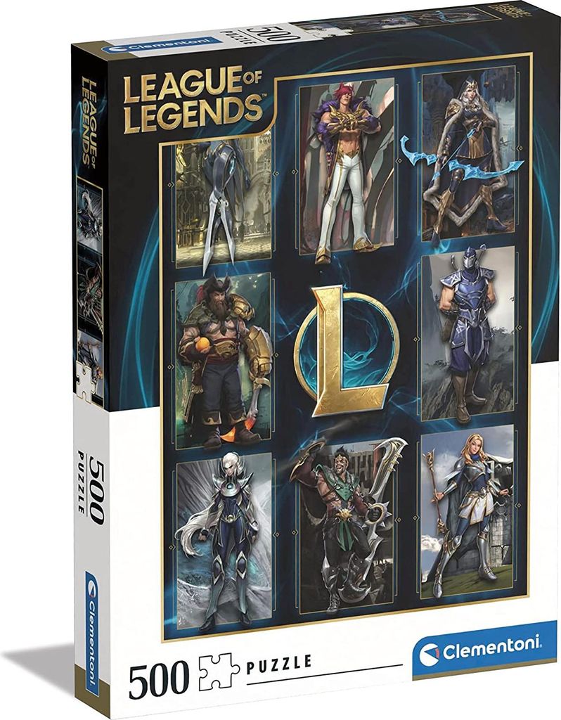 Clementoni League of Legends - 500 Teile Zdjęcie produktu 