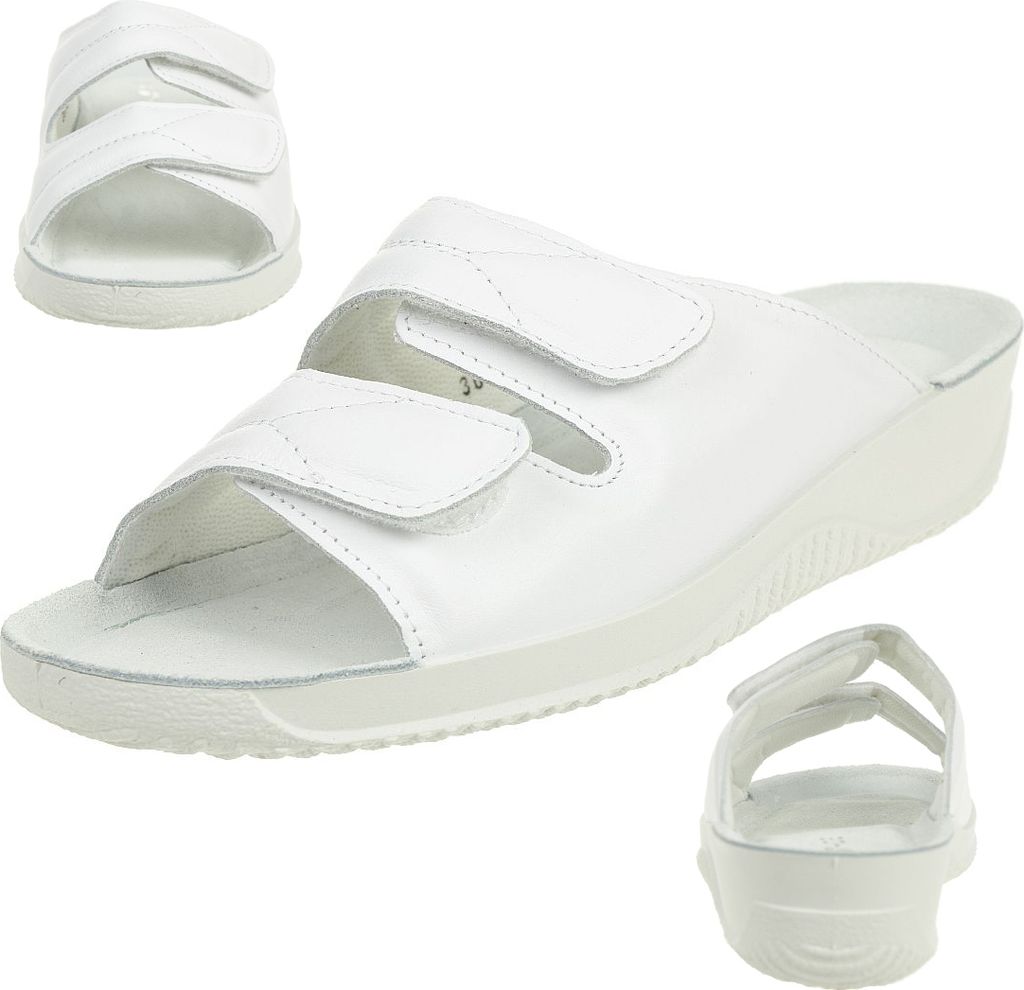 Rohde Damen Soltau-40 Mules Sandal Slippers 1940 White, Obrázek produktu 