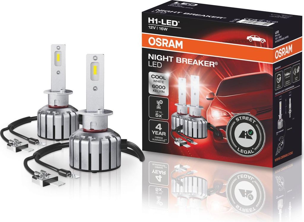 OSRAM H1 Night Breaker LED 2x Image du produit 