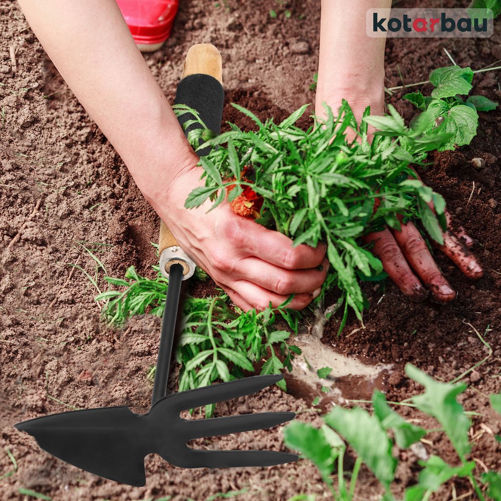 Zappa Da Giardino KOTARBAU - Con Manico In Legno 115 Cm, Forma Trapezoidale