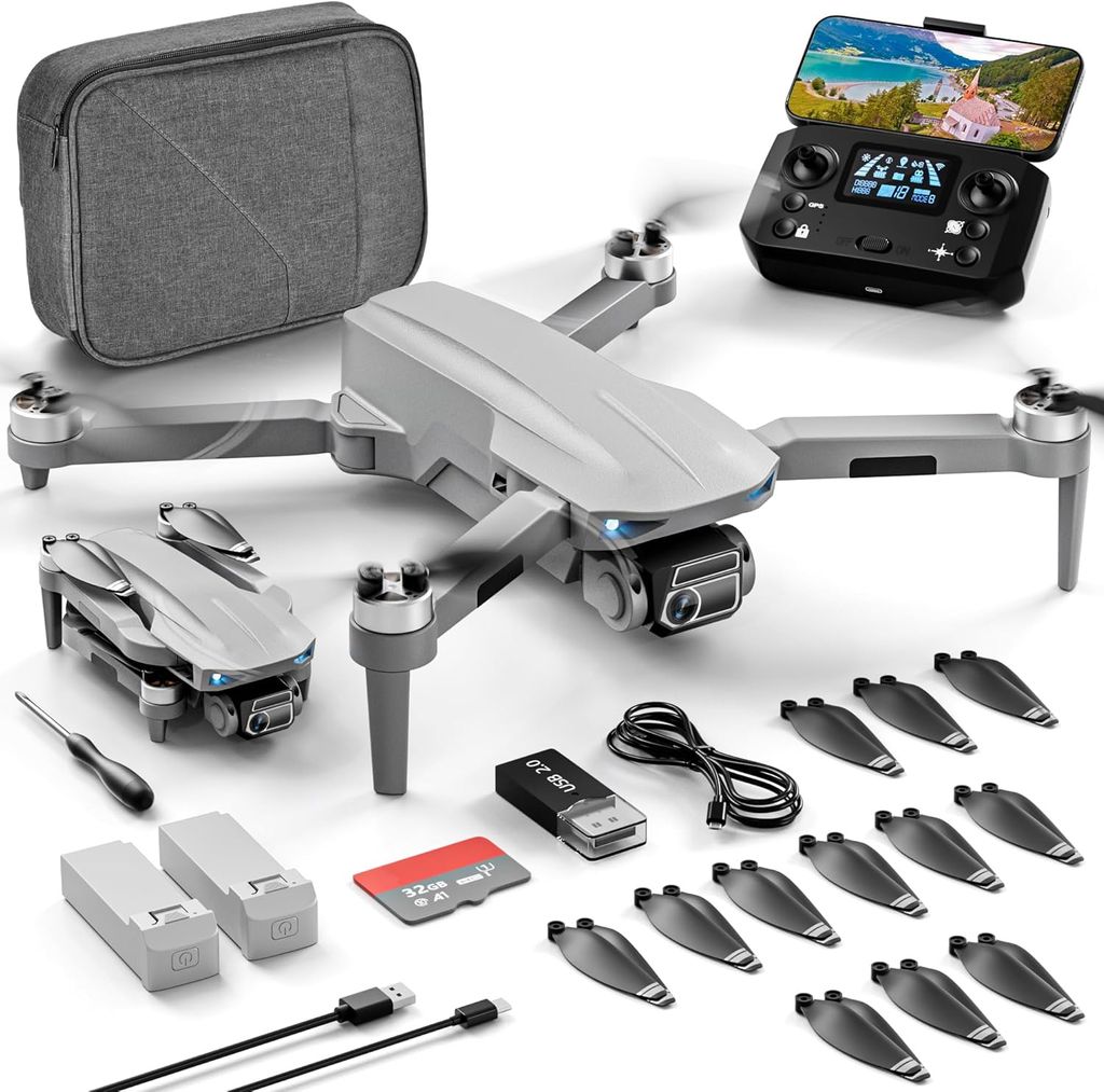 NBD N100 4K FULL HD Drohne – 5G FPV, 90° verstellbare Linse Produktbild 