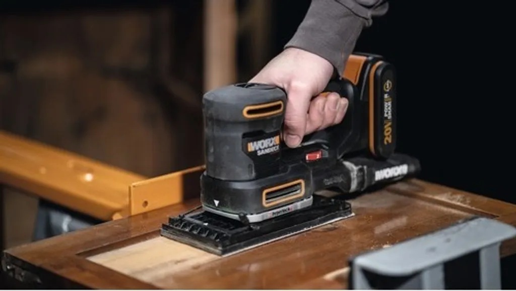 Ponceuse multifonction sans fil Worx 20V WX820.9 Basic avec accessoires - 5
