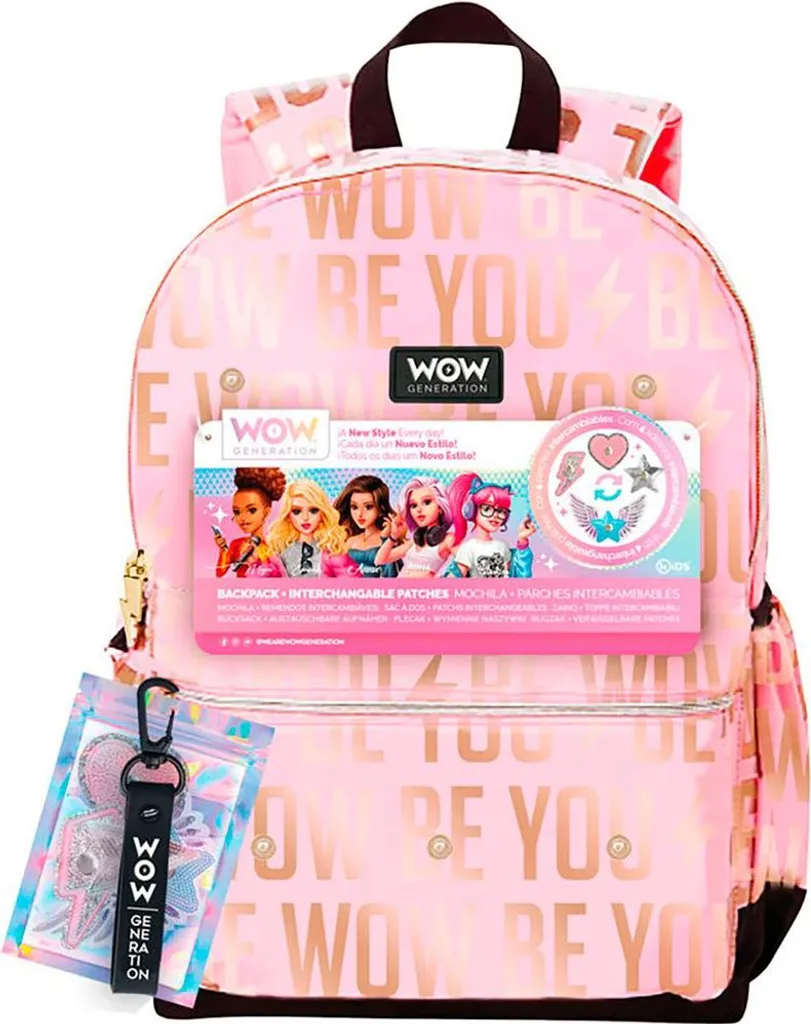 Sac à dos Wow Generation 40 x 30 cm modèle 2111090-WOW00065 pour fille