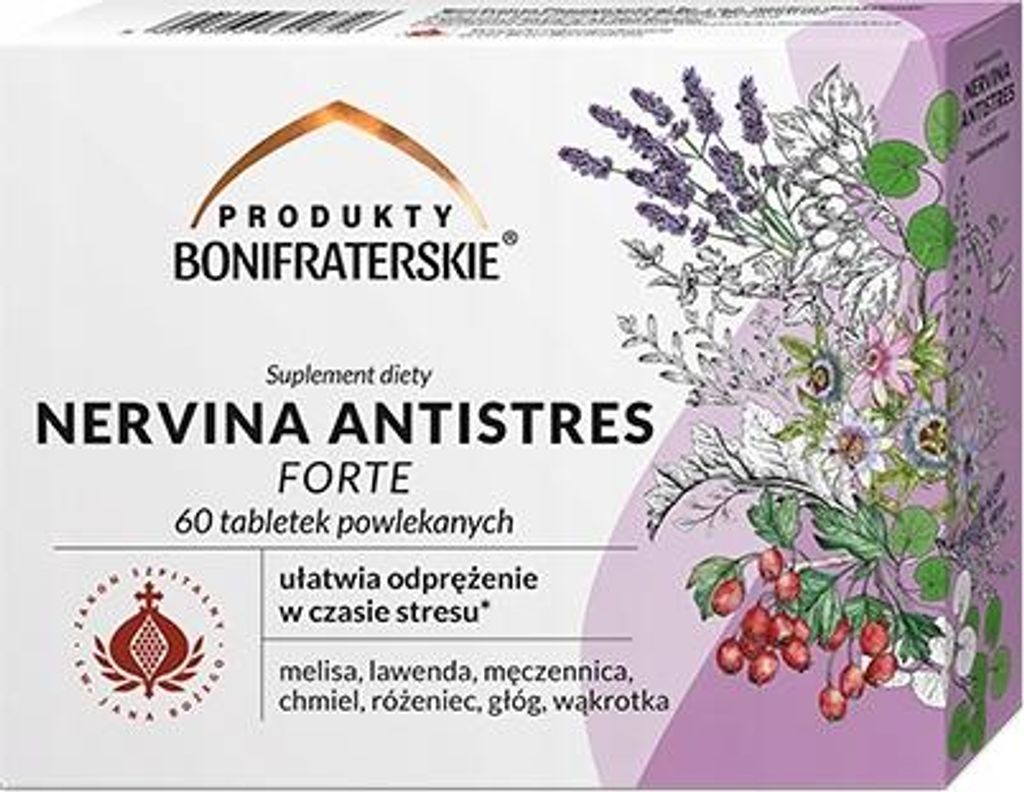 NERVINA ANTISTRES FORTE gegen Stress Zitronenmelisse Produktbild 