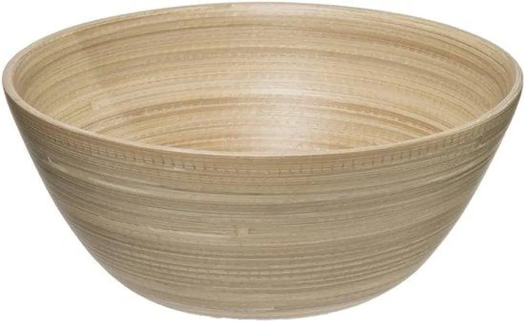 Assiette de glisse en bambou 30cm - Disque de luge naturel pour enfant