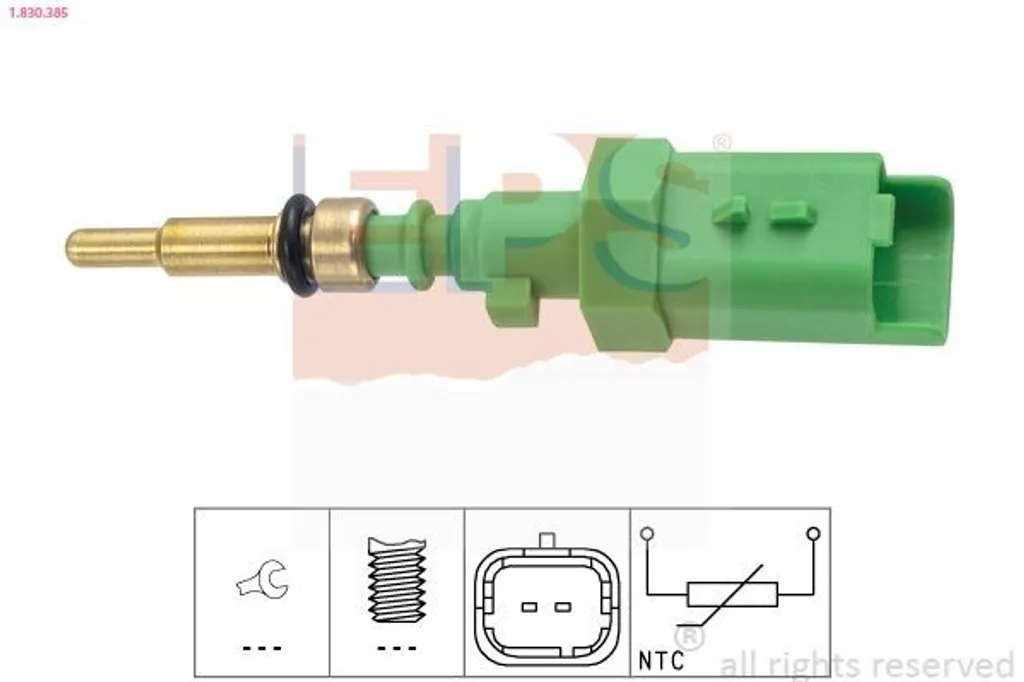 Sensore Temperatura Acqua EPS 1.830.385 | Toyota Proace & Opel Grandland