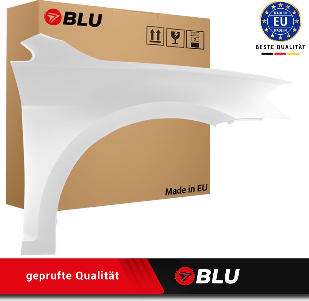 BLU Błotnik pasujący do VW Volkswagen GOLF VII 7 LC9A Prawy Zdjęcie produktu 