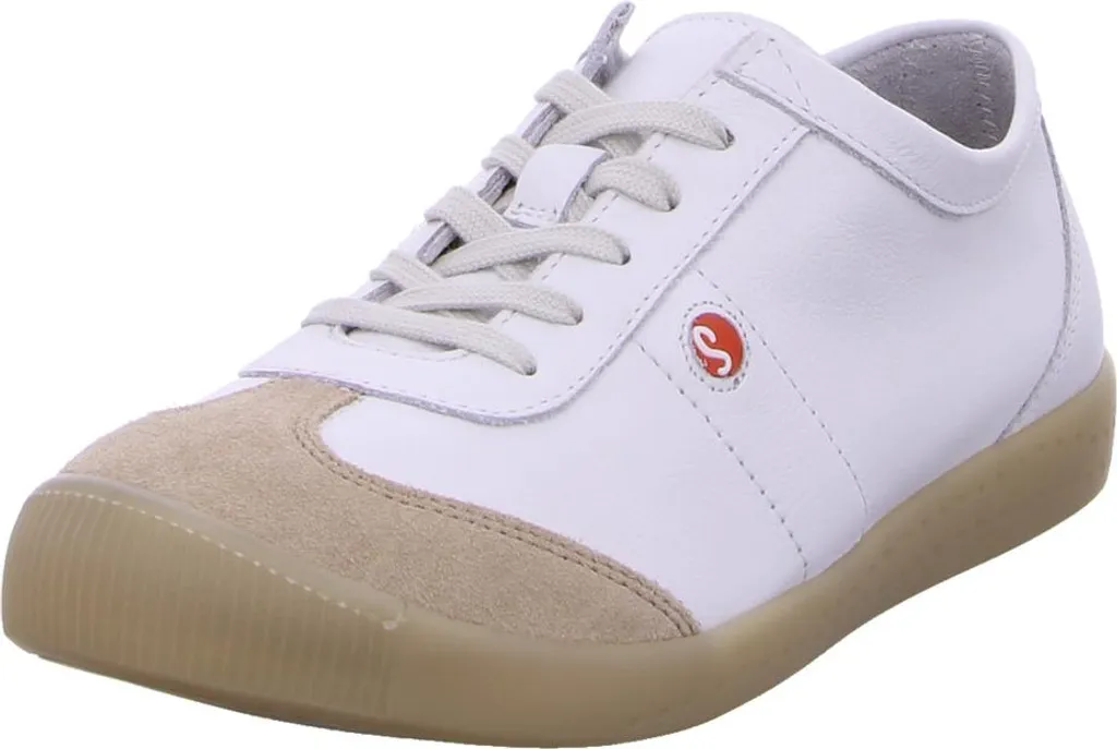 Softinos Irie Blanc Sable 37 : Chaussures Ultra Souples à Lacets