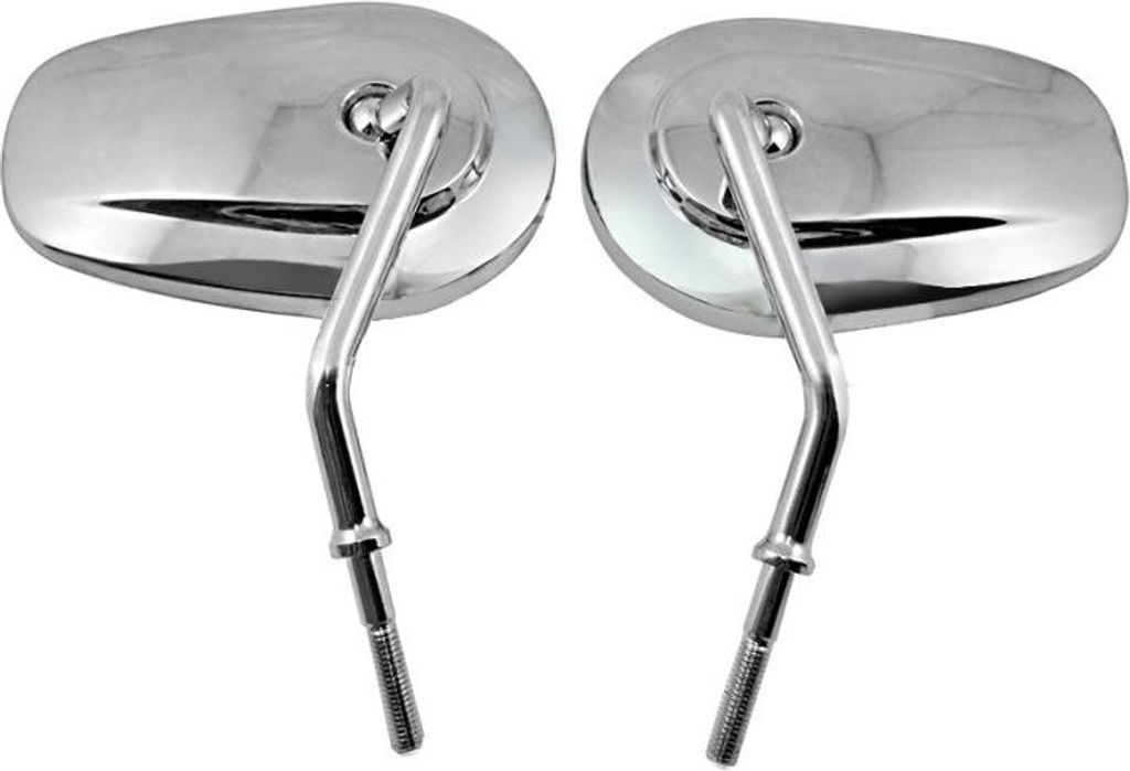 Motorrad Spiegel # CS22 kompatibel mit Harley-Davidson Modelle chrom