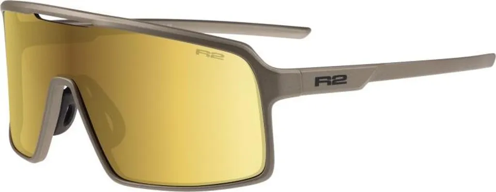 Lunettes R2 Winner sable métallique mat verre cuivre chrome AT107M sport