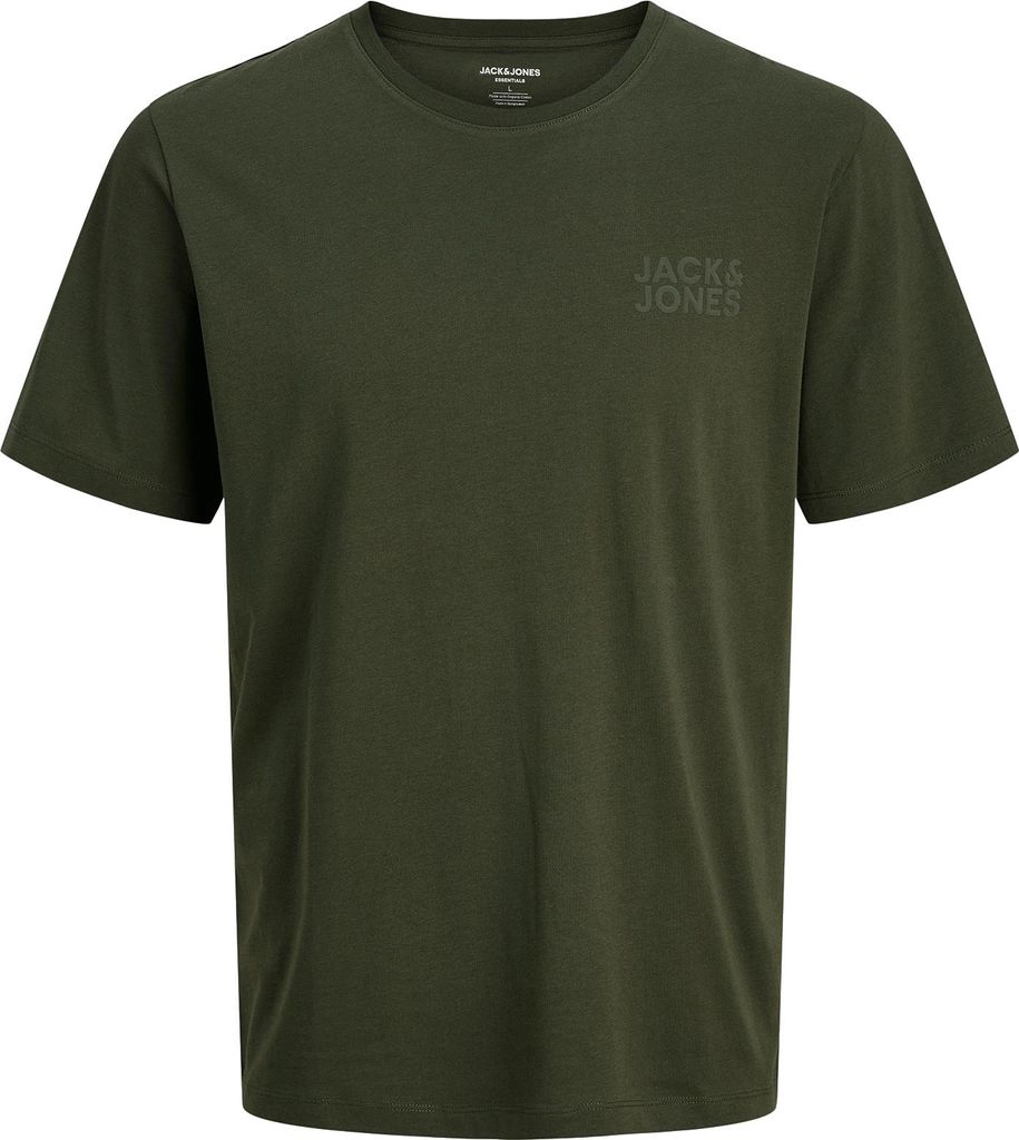 Jack&Jones T-Shirt oliv Brustprint XXL JJECORP