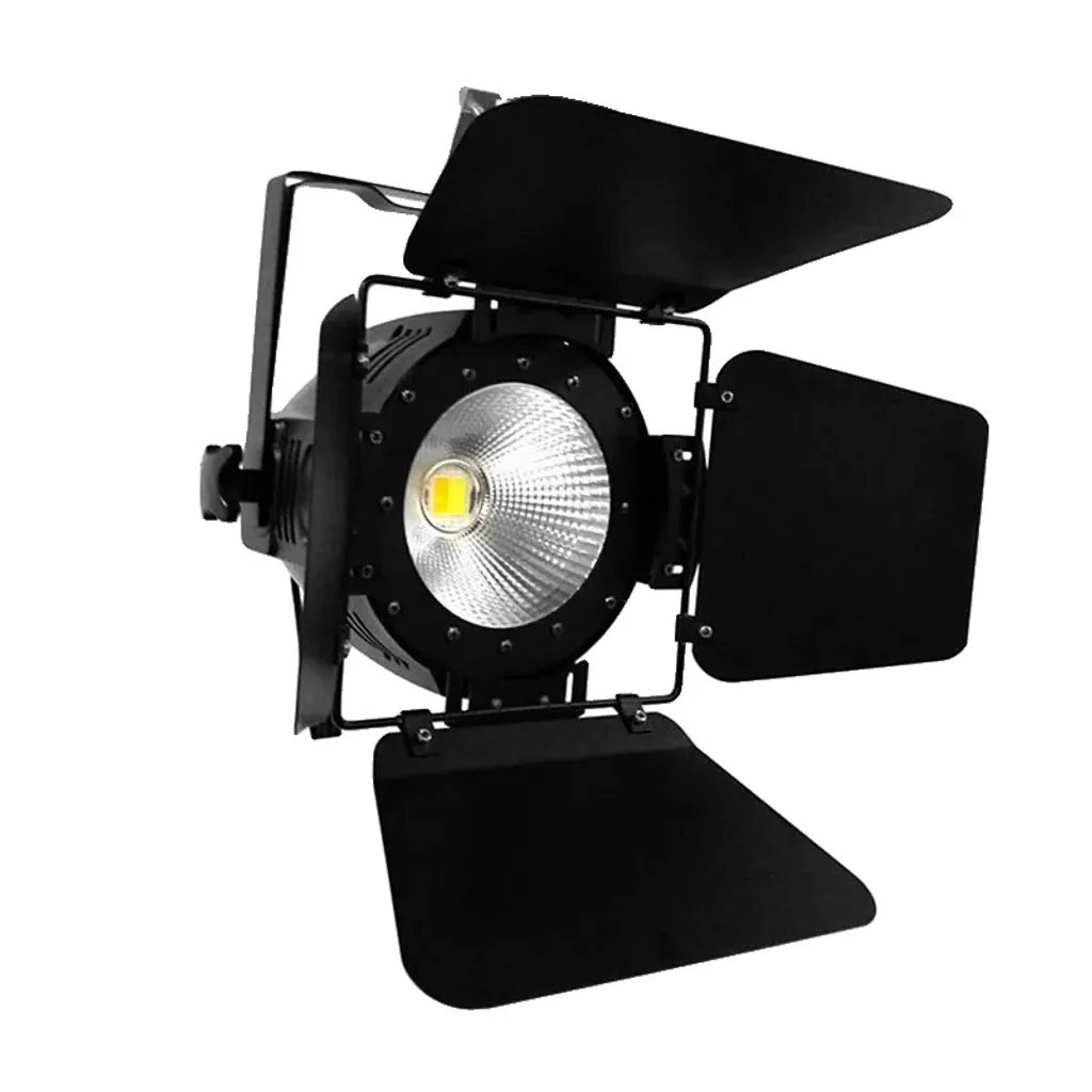 Projecteur de Scène LED 200W avec Volets Coupe-flux et Prise EU Secteur