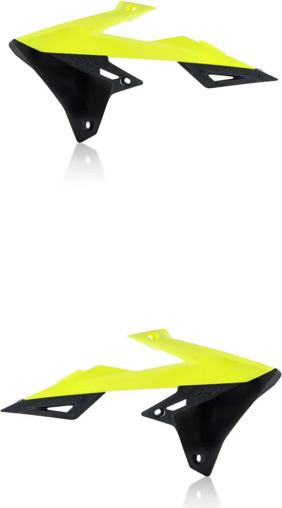 Protection de radiateur ACERBIS Jaune/Noir pour SUZUKI RM-Z Motocross Pro