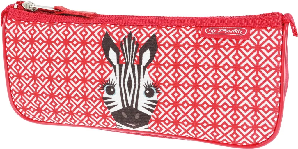 Trousse Scolaire Herlitz Faulenzer Sport Zebra pour Enfants et Ados