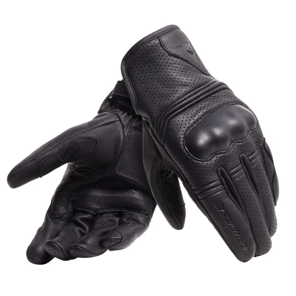 Gants de moto d'été Dainese Corbin Air noir M pour la canicule