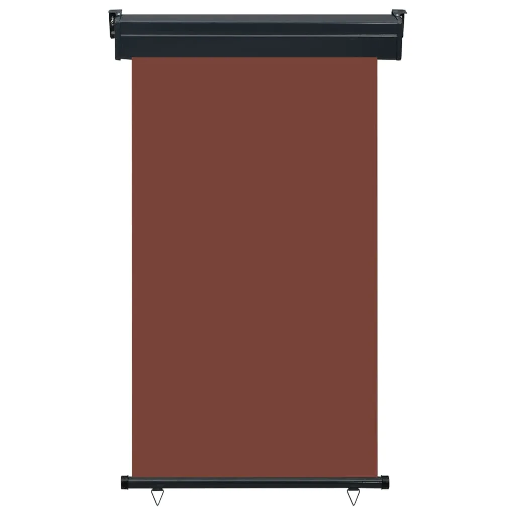 vidaXL Tenda laterale per balcone 105x250 cm Marrone