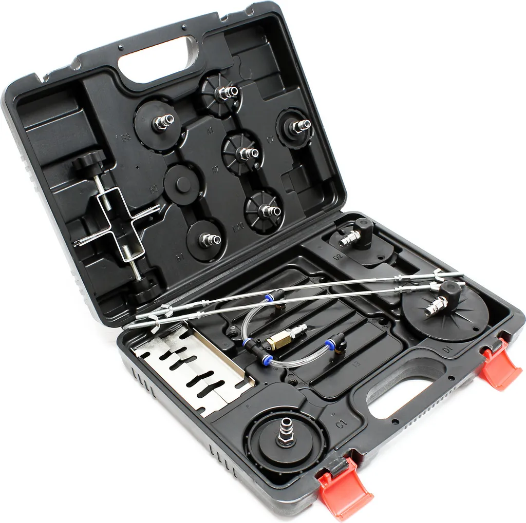 Set 11 Adattatori Spurgo Freni Aria Compressa - Kit Professionale E20