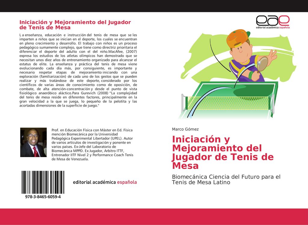Iniciación y Mejoramiento del Jugador de Tenis de Mesa