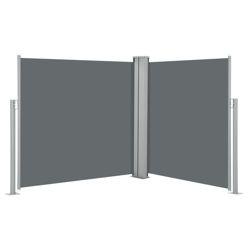 vidaXL Store latéral extensible Anthracite 120 x 600 cm Image du produit 