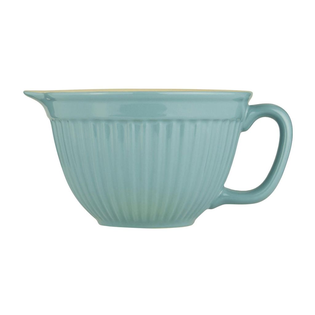 IB Laursen MYNTE Rührschüssel TÜRKIS Keramik Geschirr AQUA HAZE 1700 ml Schale