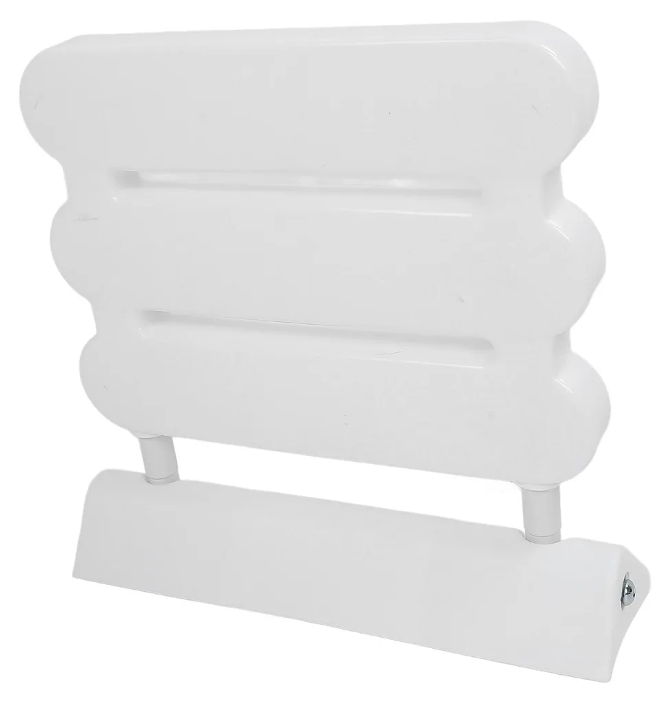 Siège de douche escamotable antidérapant avec fixation murale renforcée - 10
