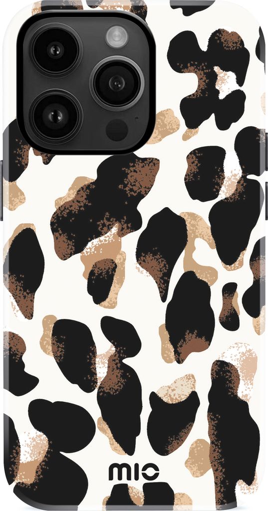MIO iPhone 14 Pro MagSafe Hülle Hardcase Backcover - Leopard