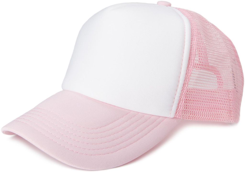 styleBREAKER Uni 5-Panel Trucker Cap mit Mesh-Einsatz | Produktbild 
