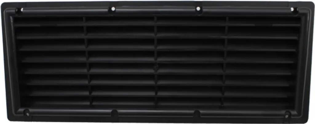 Grille d'aération réfrigérateur camping-car 374x148mm filet anti-insecte