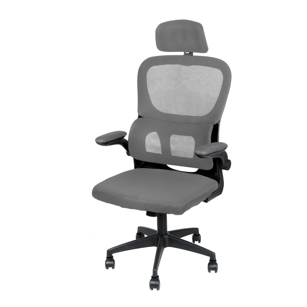 Chaise de bureau Chaise pivotante ergonomique avec coussin Image du produit 