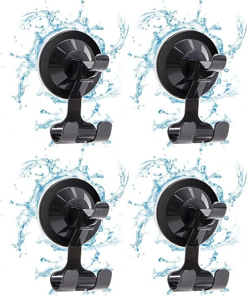 INF Vacuum Hooks Black PET - Analisi Tenuta e Materiali Set 4pz