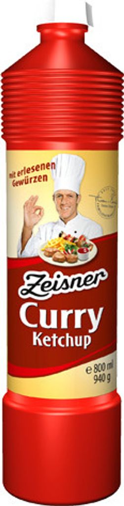 Zeisner Ketchup al curry bottiglia da 800 ml Immagine del prodotto 