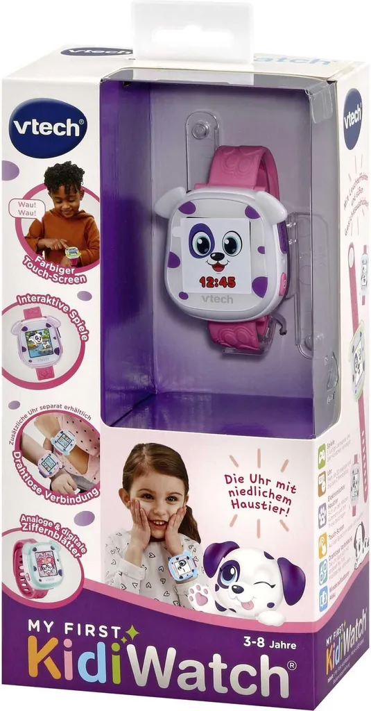 My First KidiWatch rose : montre connectée éducative pour enfant VTech - 12
