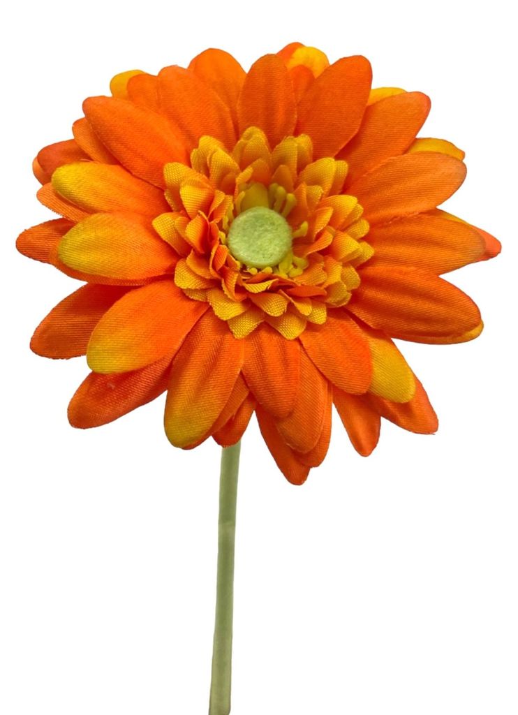 Kunstblume, Seidenblume GERBERA Mini 47cm ORANGE