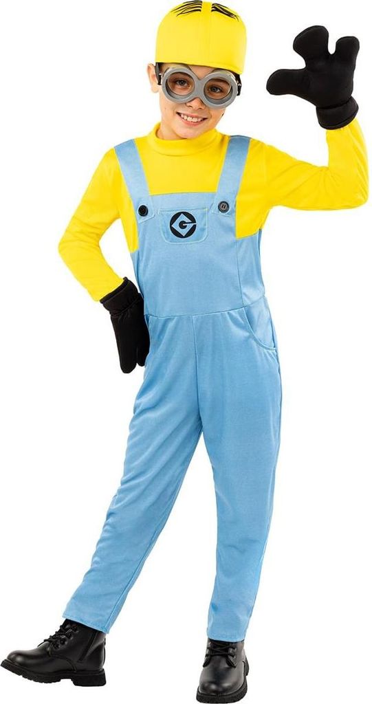 Minions – Dave Kostüm für Kinder Kindergröße: 98-104