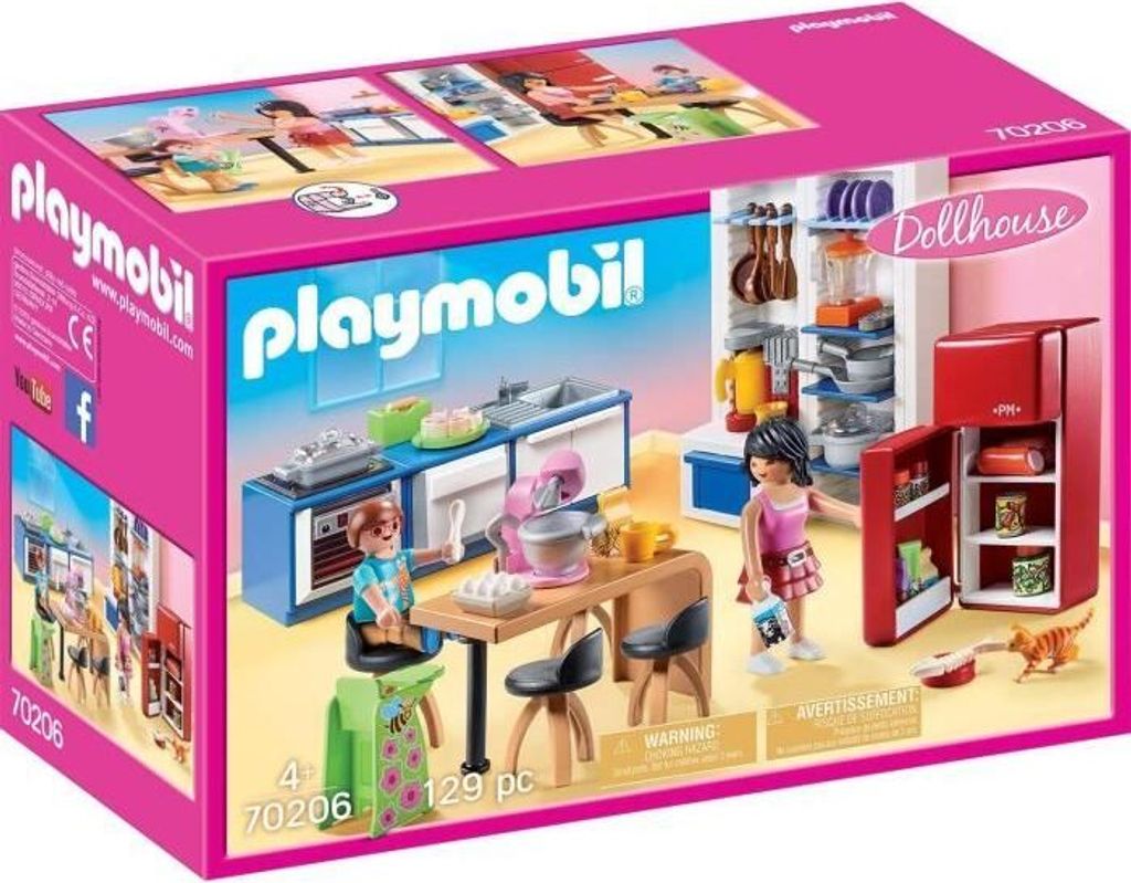 PLAYMOBIL 70206 - Puppenhaus La Maison Traditionnelle - Familienküche - Neu für 2020