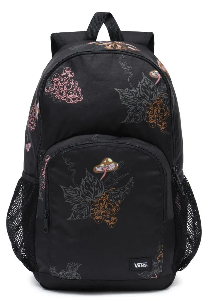 Vans Alumni 5 Sac à dos Noir Imprimé 22L avec compartiment PC matelassé